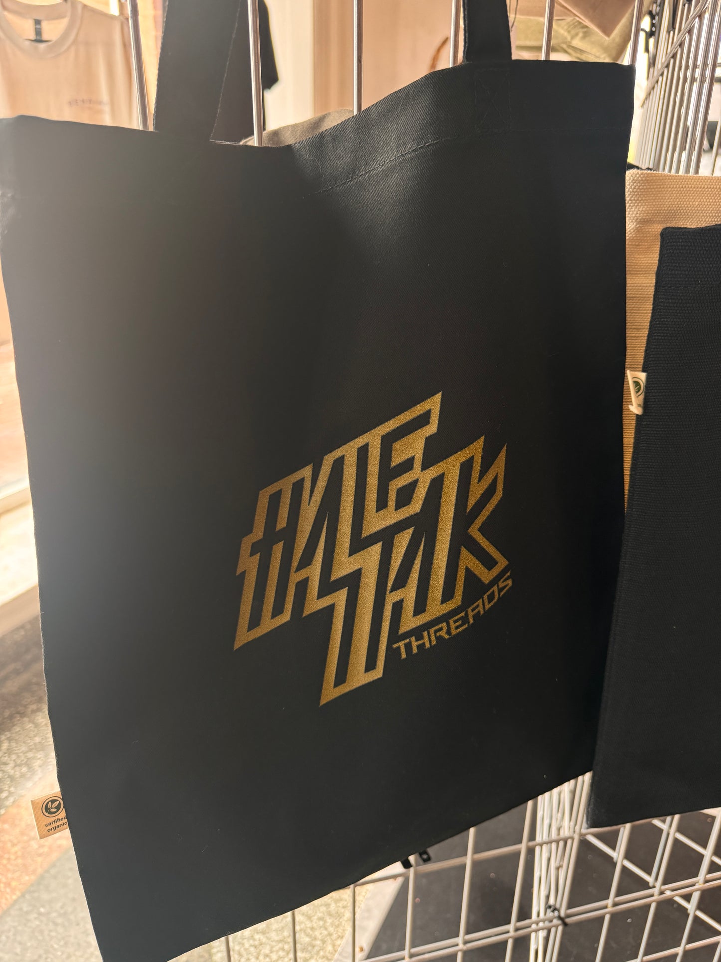 Half Stack Organic Cotton Tote