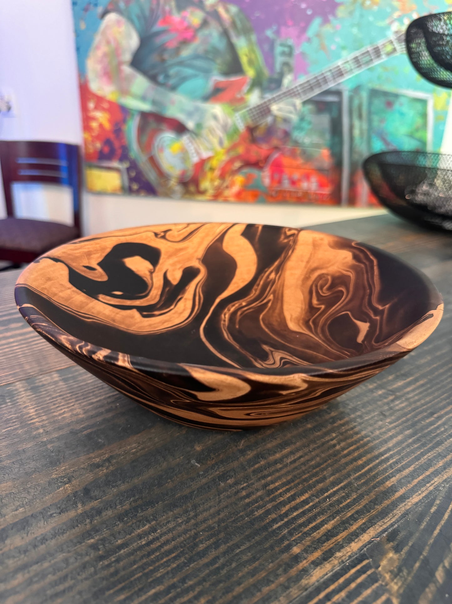 Smoked Mango Wood - Medium Bowl
