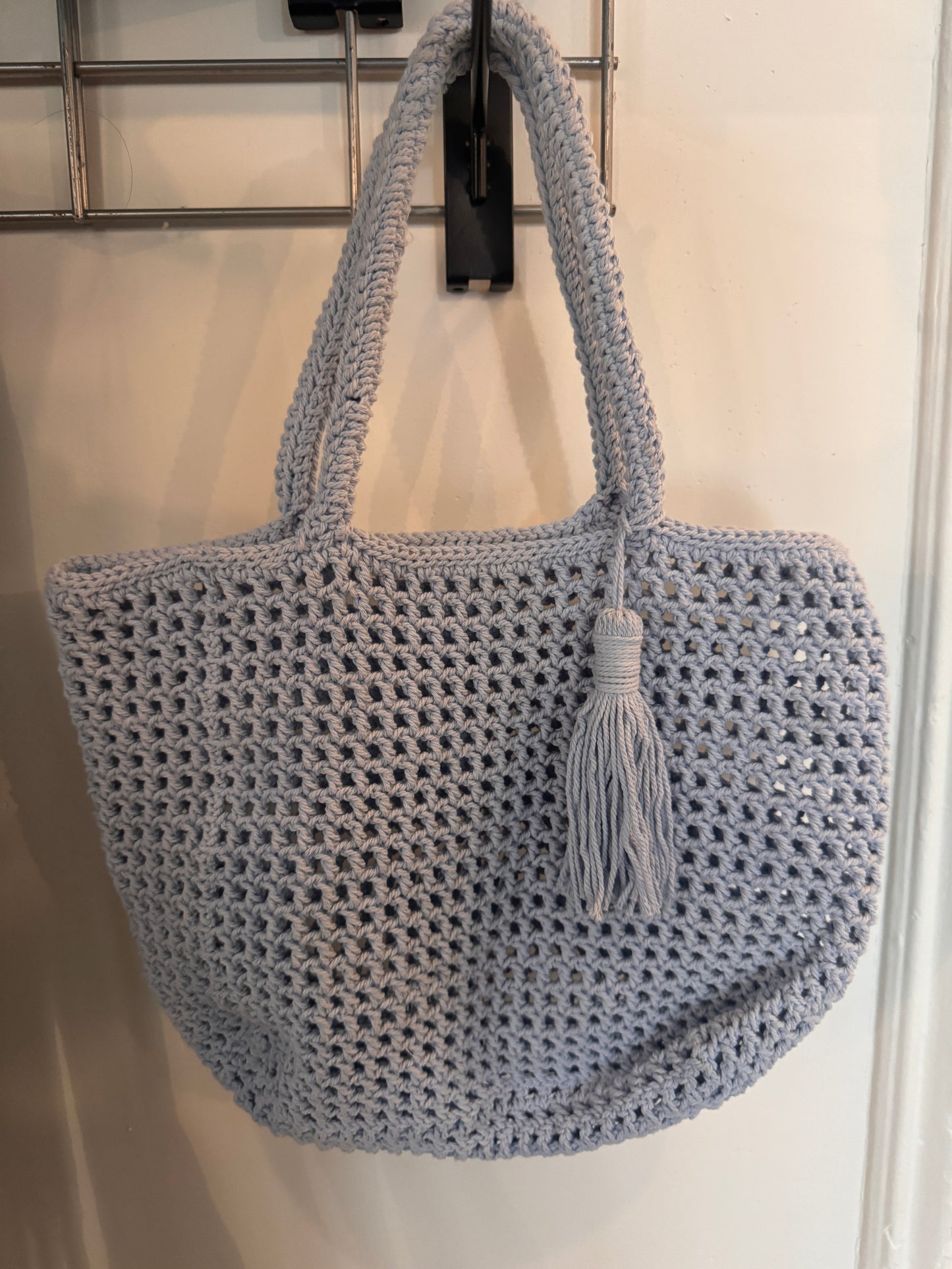 Handmade Thai Knitted Purse - Blue