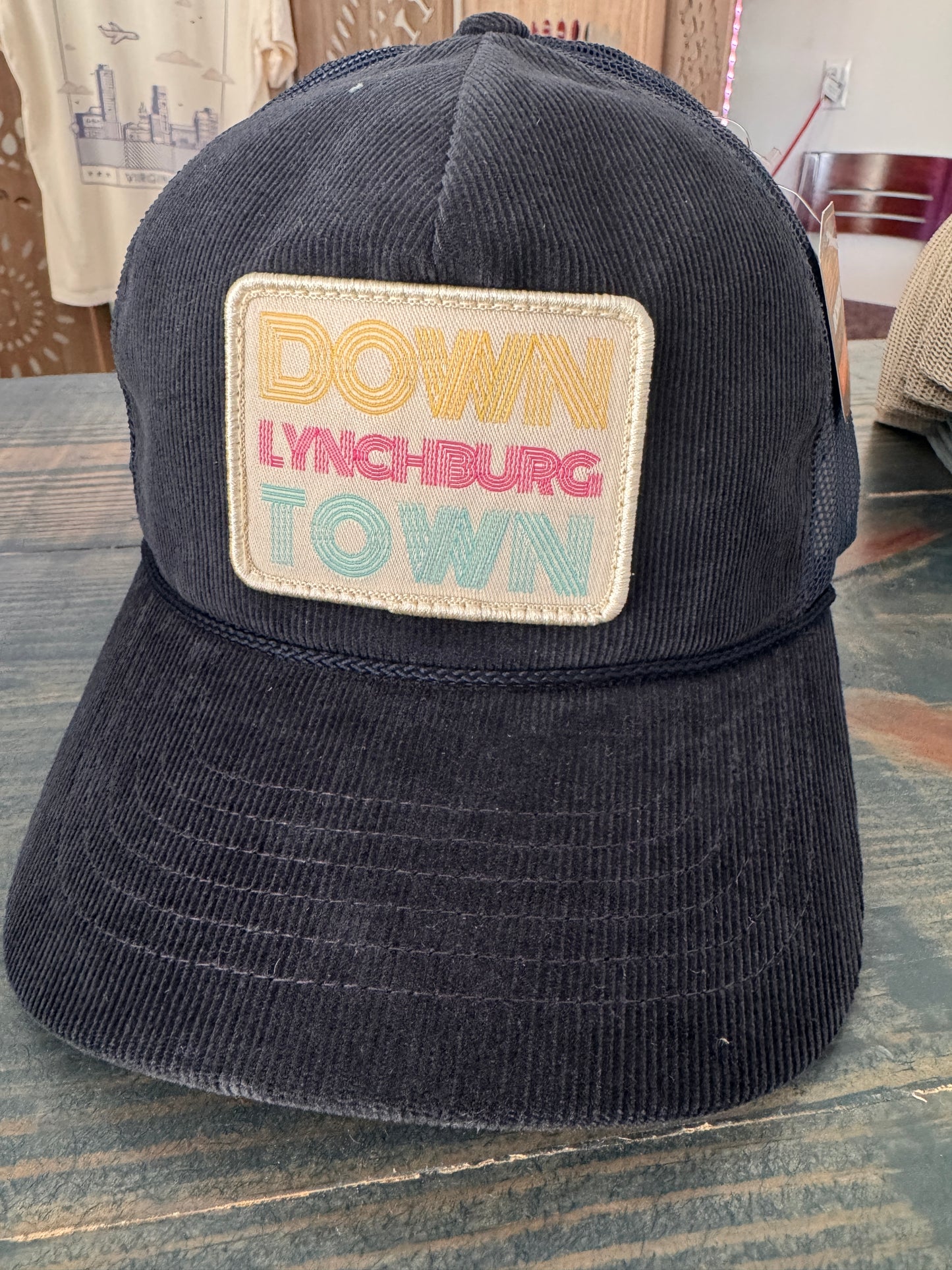Downtown Lynchburg Hat - Navy Blue