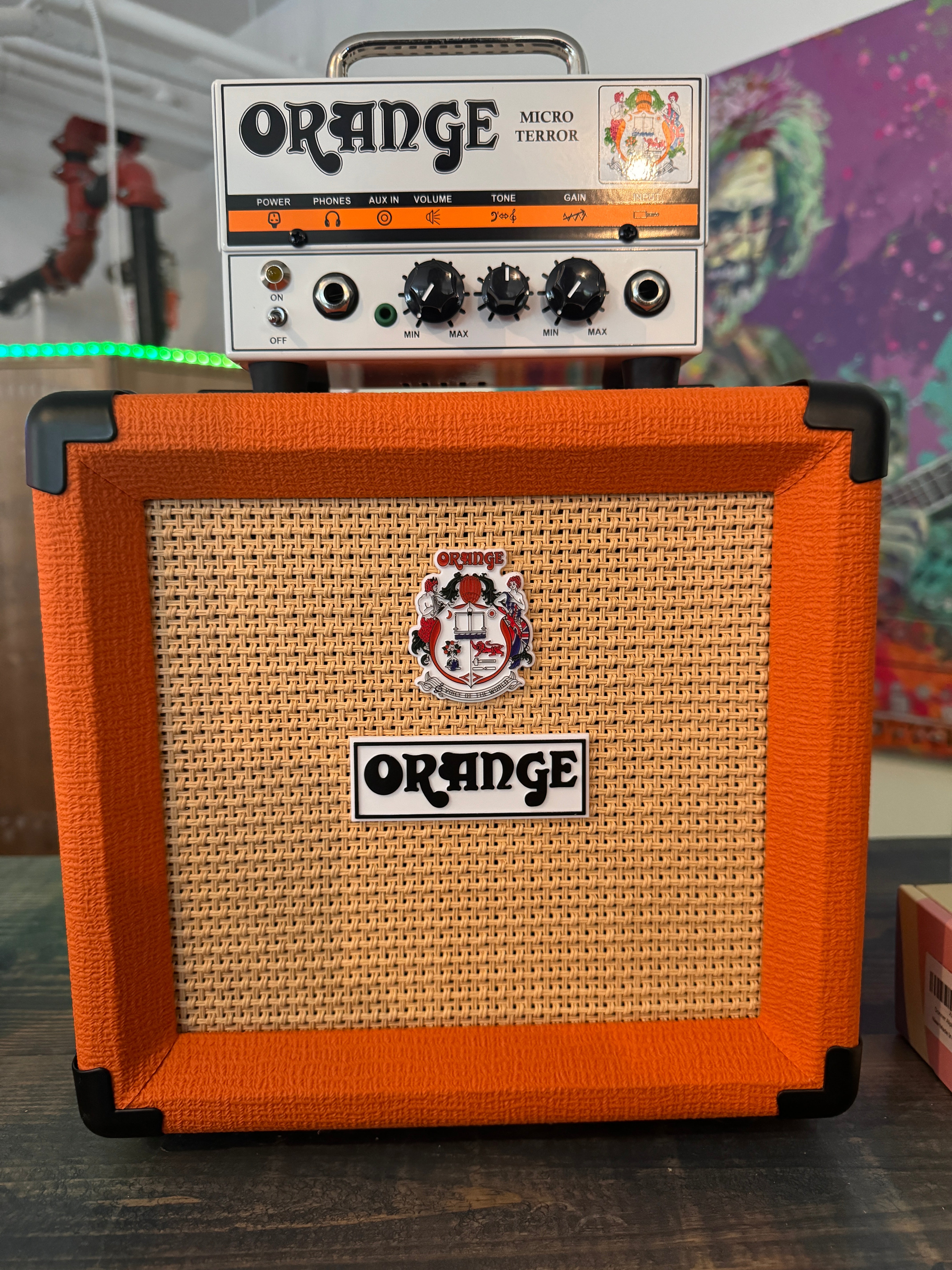 Microamphs Orange Amps - Micro Terror Mini Stack – Half Stak Threads