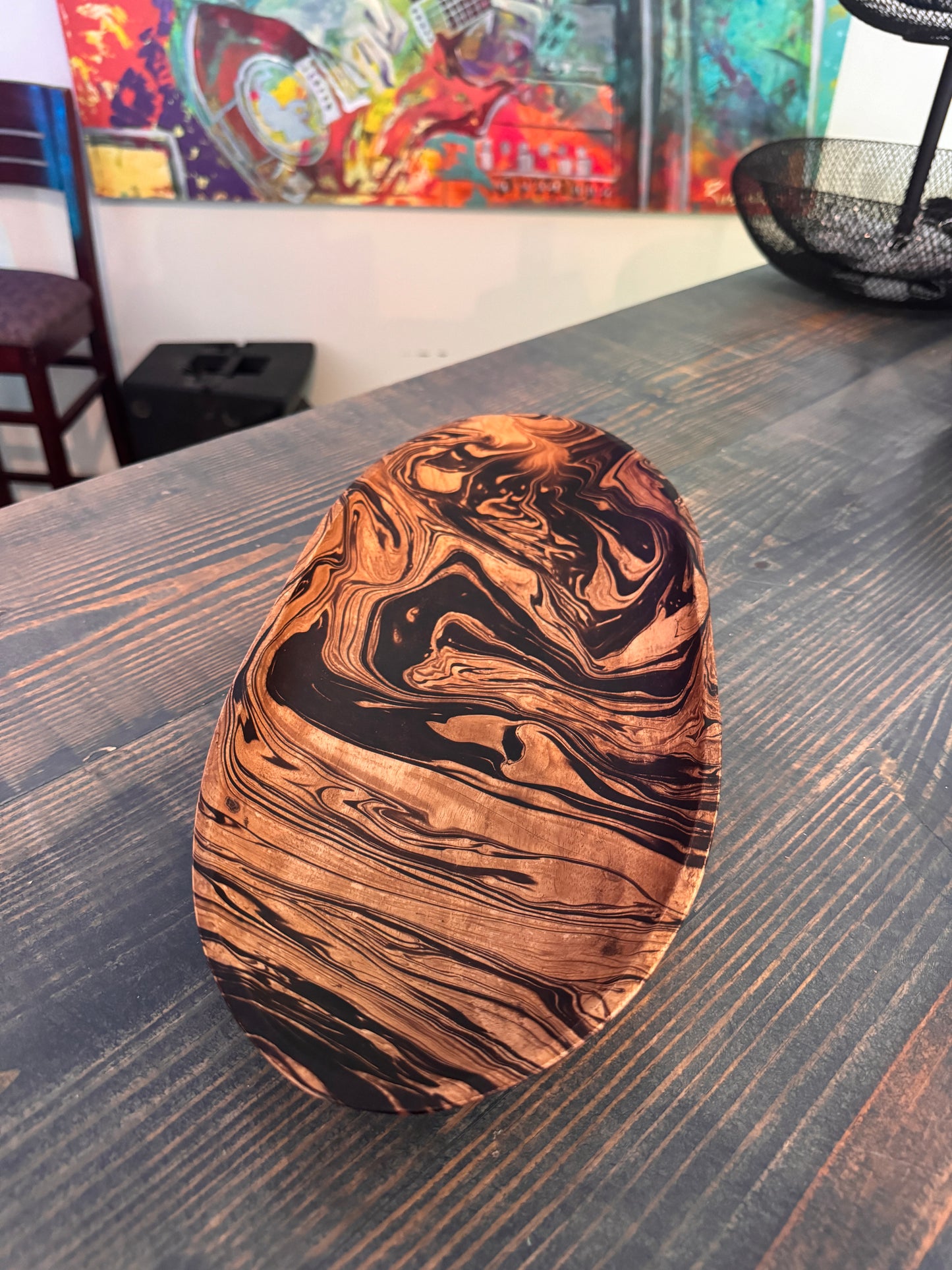 Smoked Mango Wood - Large Tray