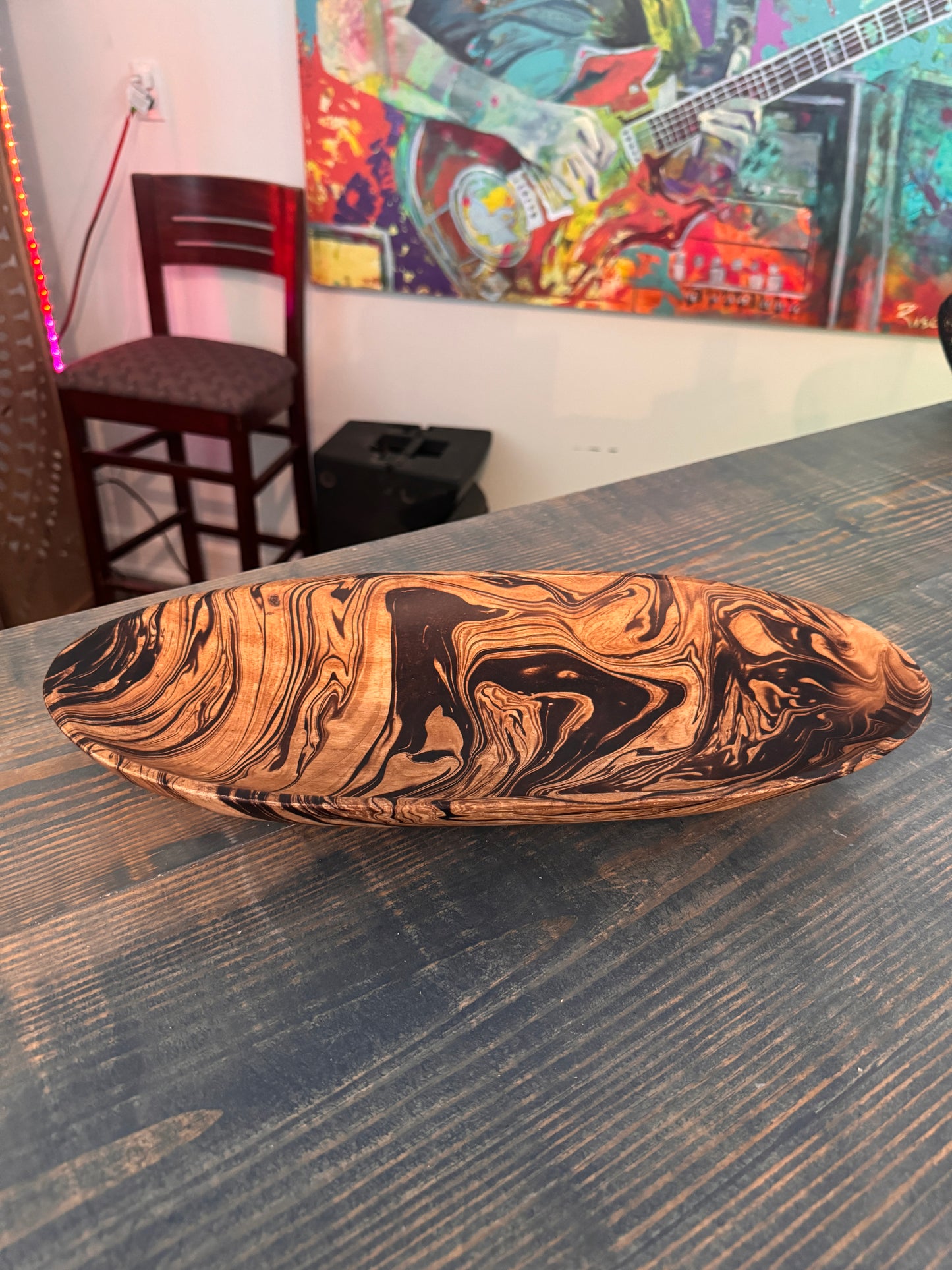 Smoked Mango Wood - Large Tray